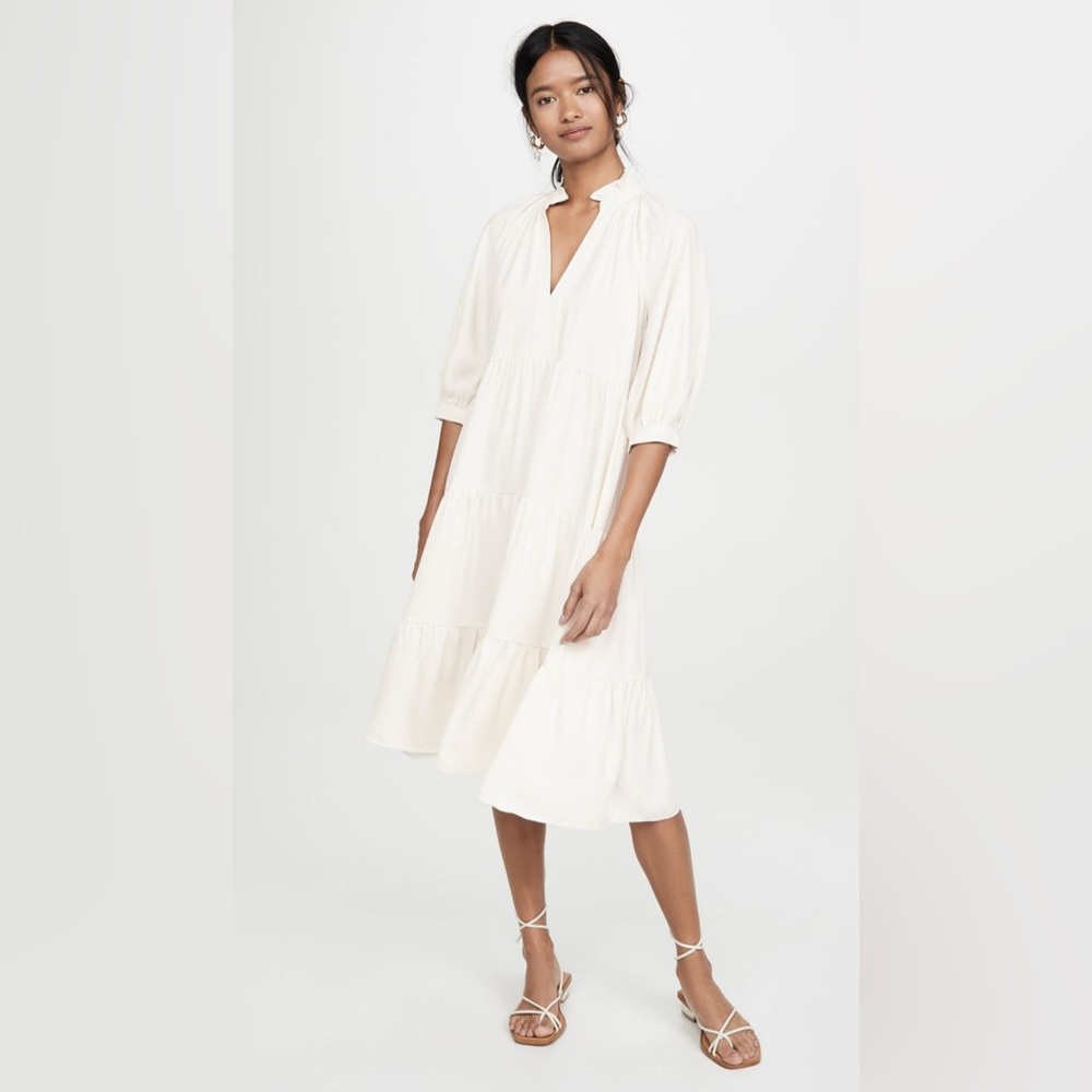 EUC Amanda Uprichard Saffron Dress Midi